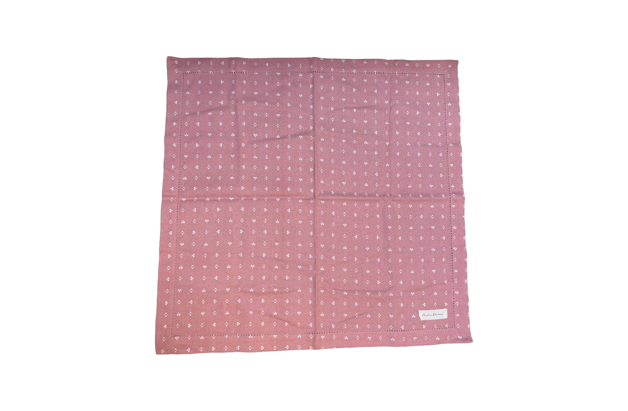 Minni Napkin - Resist Dyed Red