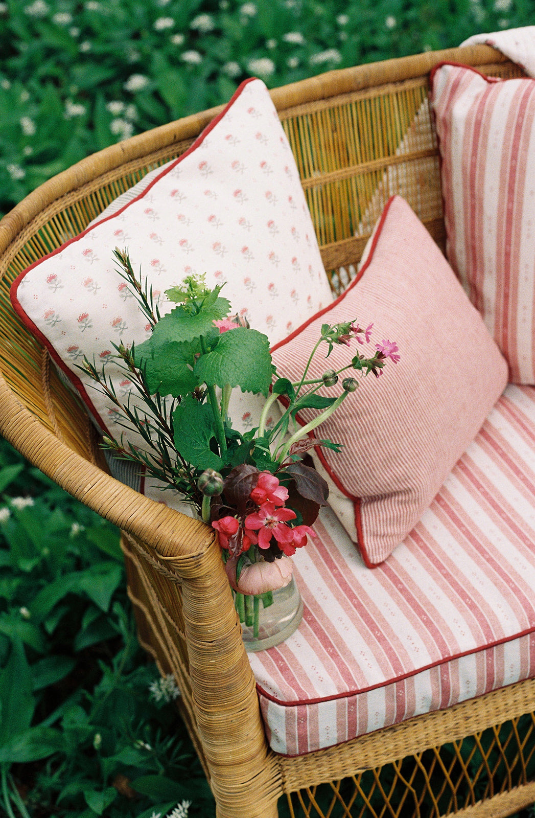 Salzburg Stripe - Red & Pink