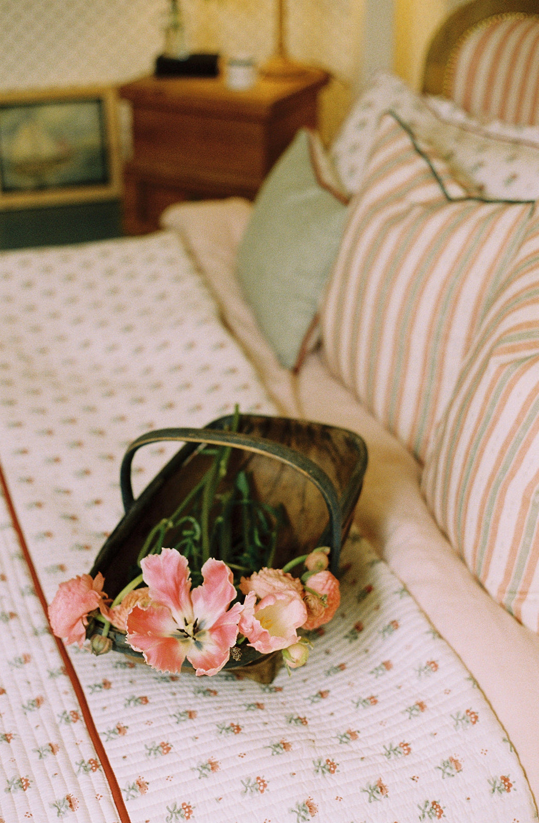 Minni Green Cushion - Rectangle