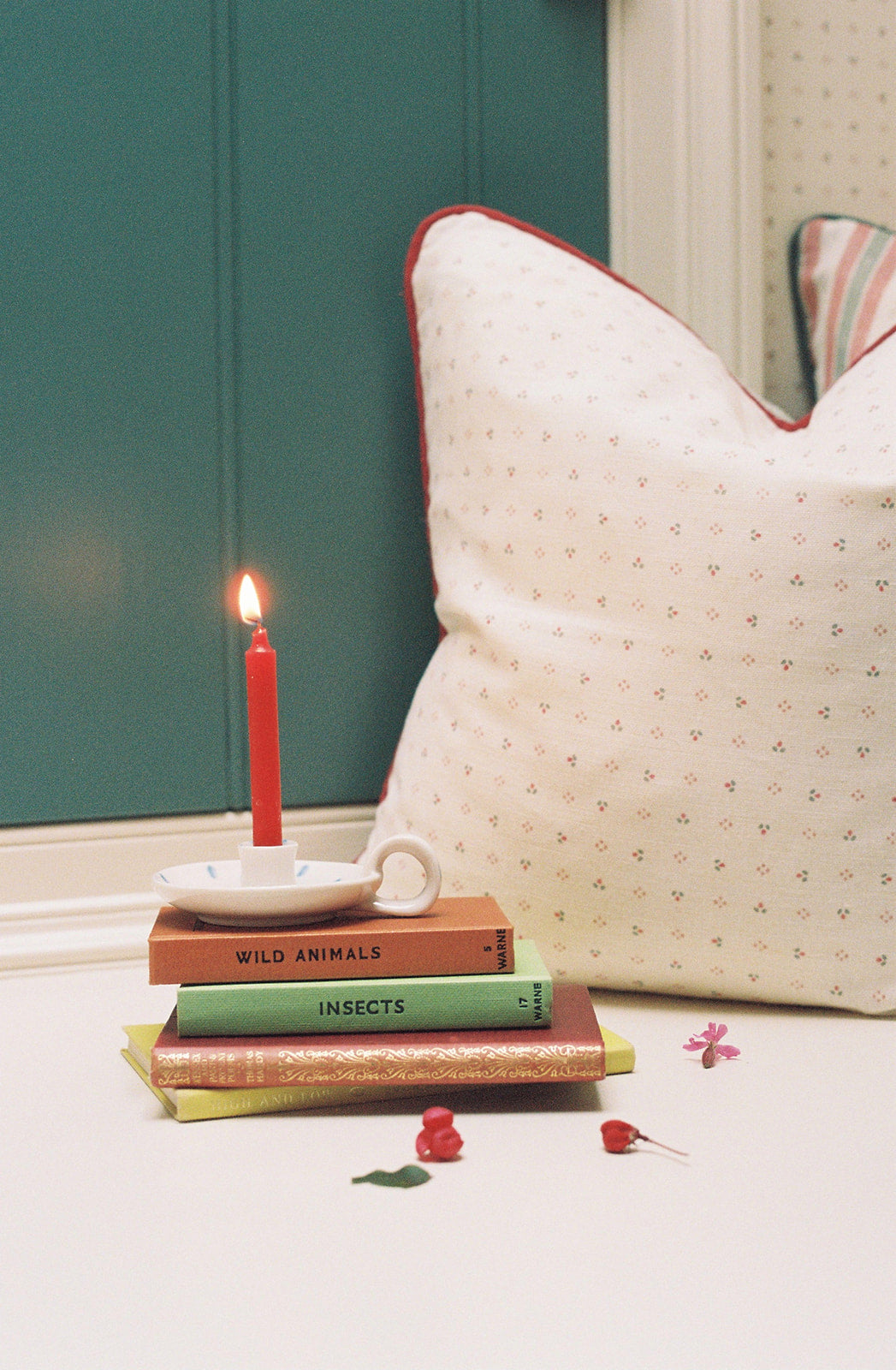 Minni Red Cushion – Square