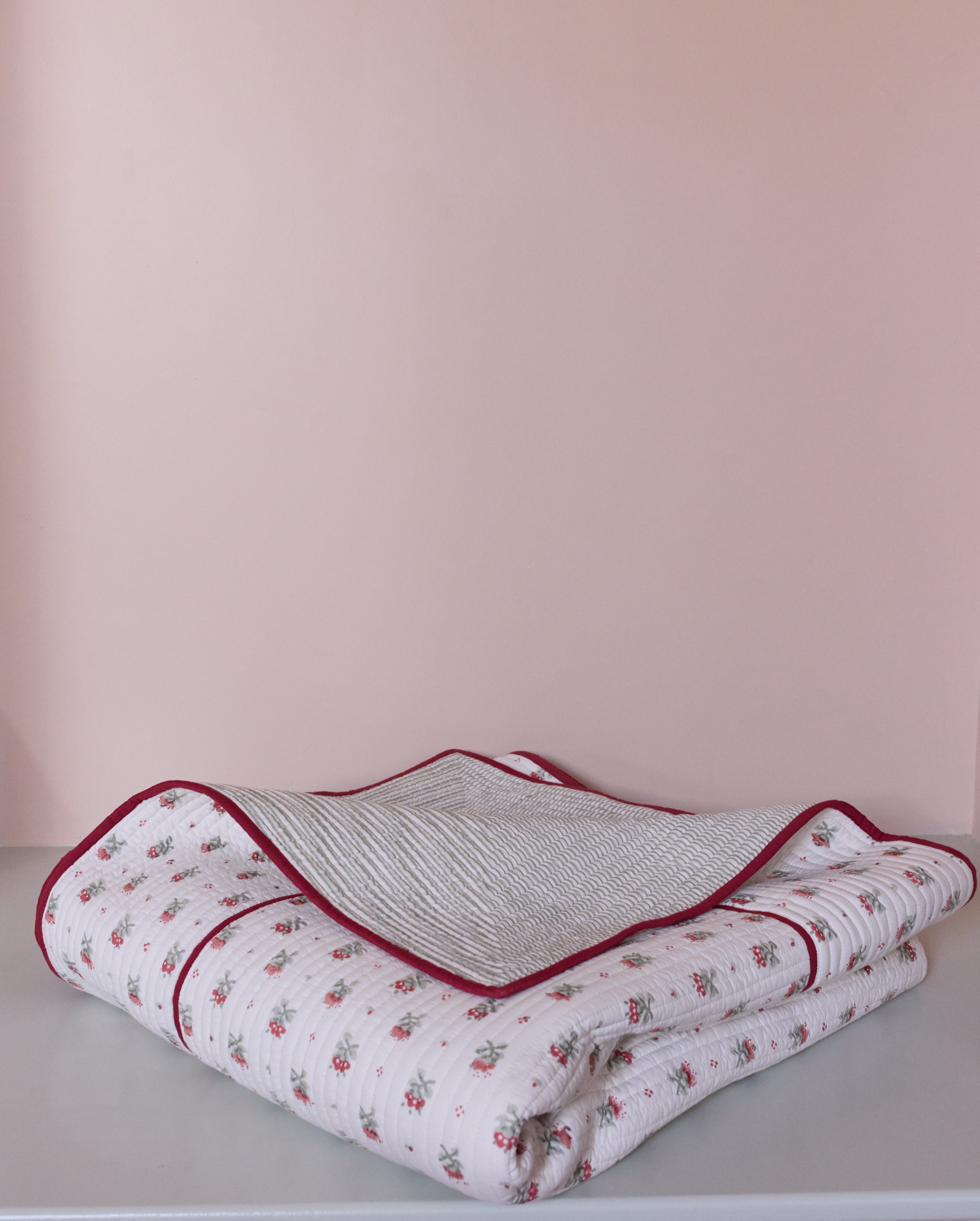 Blume King Size Quilt - Green