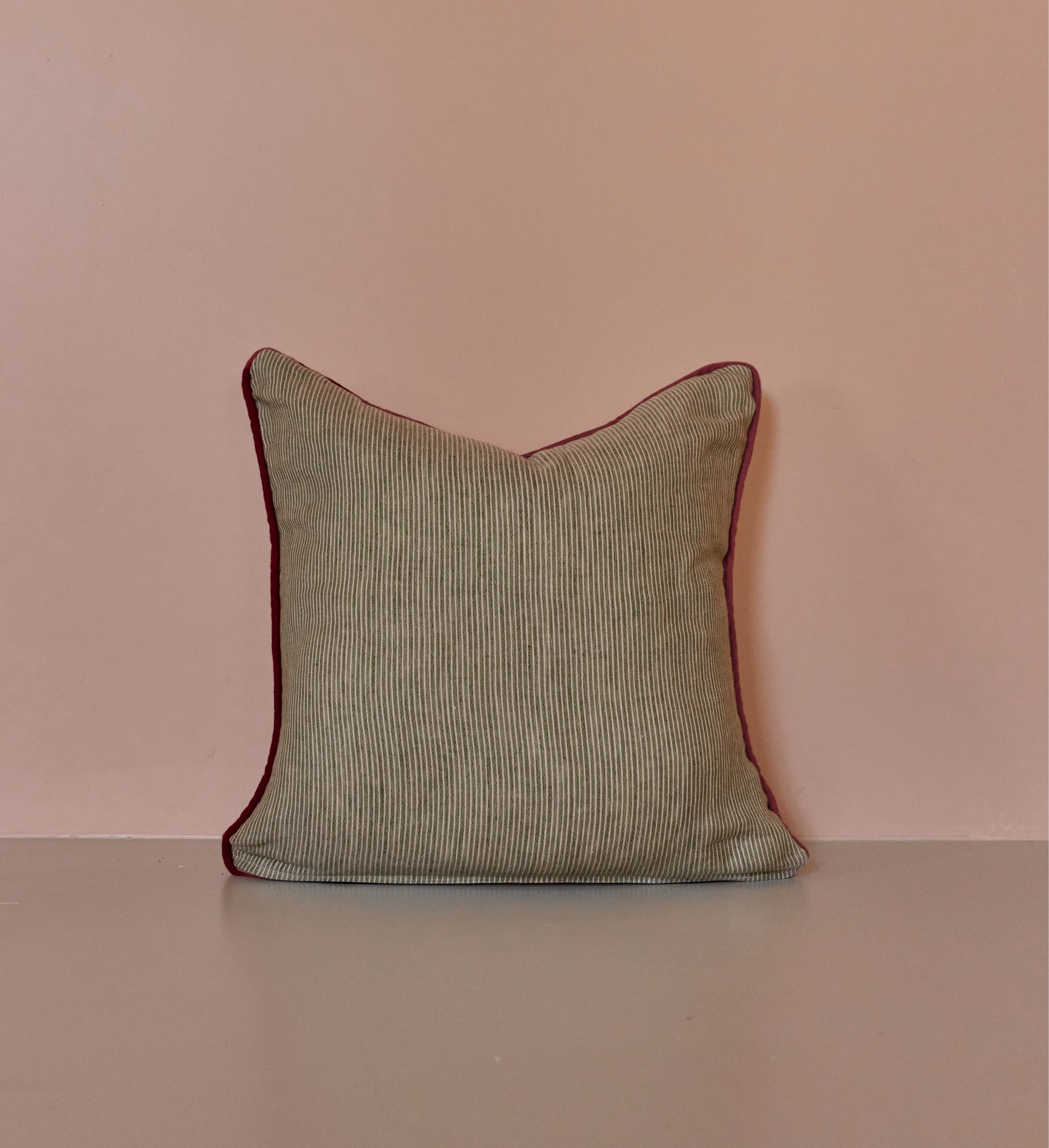 Blume Green Cushion - Square