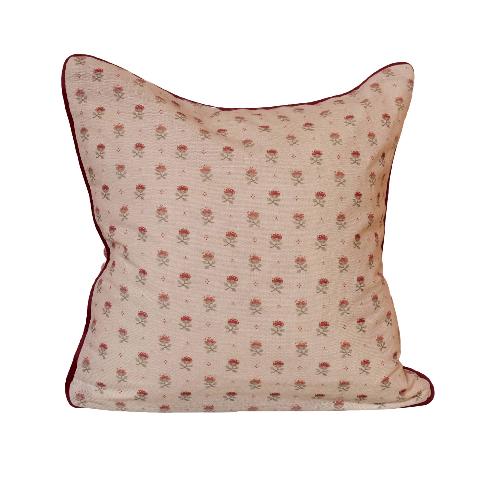 Blume Red Cushion – Square